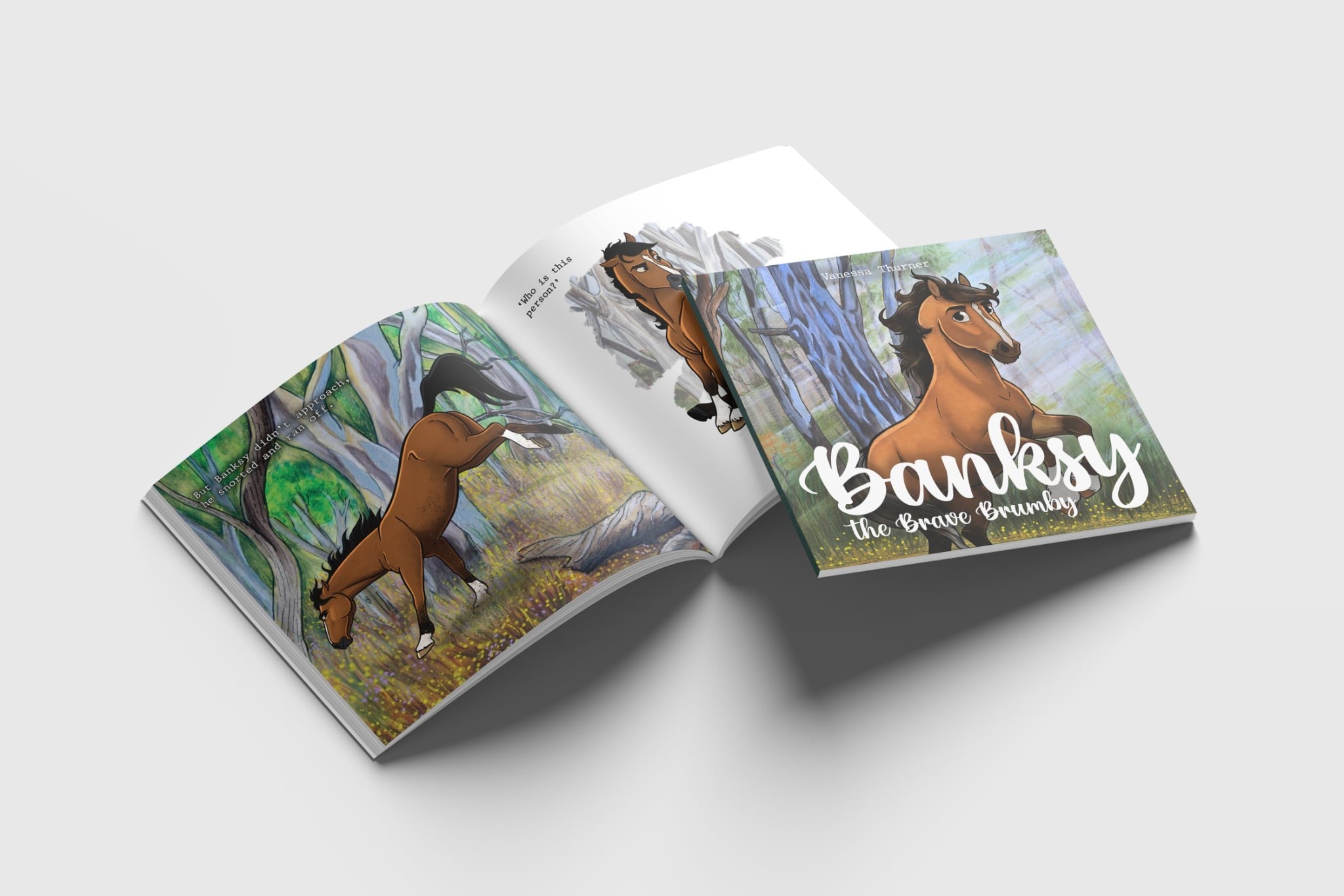 Banksy the Brave Brumby – Author Signed